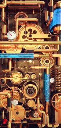 Steampunk Pipes Live Wallpaper