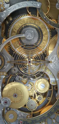 clockwork gears wallpaper