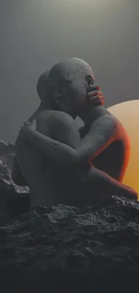 Eternal Fossilized Embrace Live Wallpaper