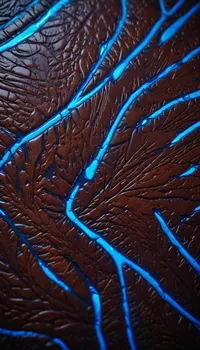 Azure Organism Natural Material Live Wallpaper