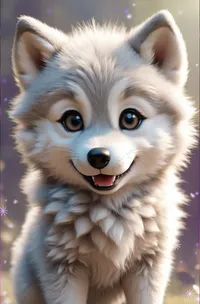 Baby Wolf Live Wallpaper