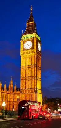 Big Ben at Night Live Wallpaper