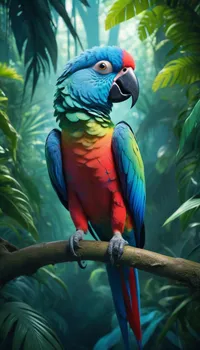 Bird Macaw Parrot Live Wallpaper