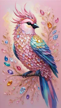 Bird Textile Neck Live Wallpaper