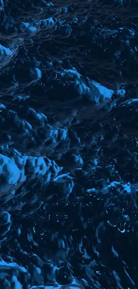 Blue Waves Live Wallpaper