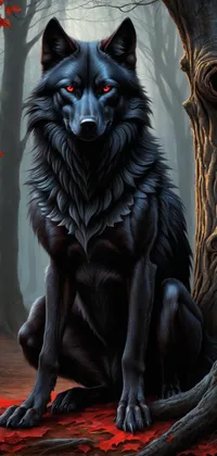 Carnivore Grey Mythical Creature Live Wallpaper