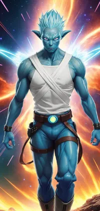 Cartoon Art Gesture Live Wallpaper