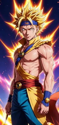 Cartoon Human Body Gesture Live Wallpaper