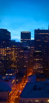 City Night Lights Live Wallpaper