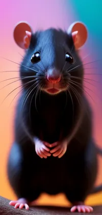 Cute Rat Standing Live Wallpaper