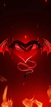 Devils Heart Live Wallpaper