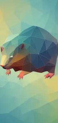Digital Colored Rat Live Wallpaper