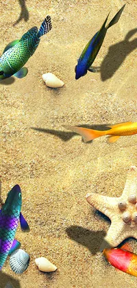 animated desktop wallpaper fish