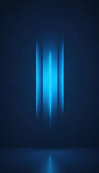 Gas Rectangle Electric Blue Live Wallpaper