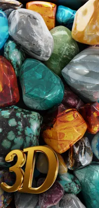 Gem Rocks Live Wallpaper