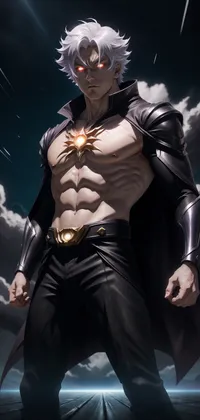 Gesture Flash Photography Cartoon Live Wallpaper