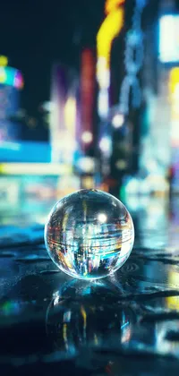 Glass Sphere Live Wallpaper