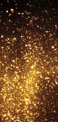 Golden Glitter Live Wallpaper