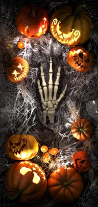 Halloween Pumpkins Live Wallpaper