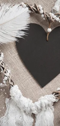 Heart Dream Catcher Live Wallpaper