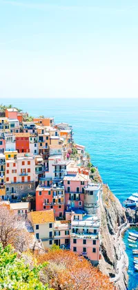 Houses on the Shore Live Wallpaper