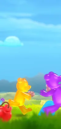 Jelly Bears Live Wallpaper