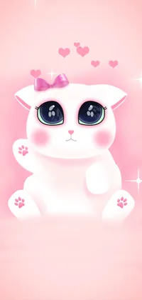 Kitty Love Live Wallpaper