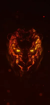 Lava Lion Live Wallpaper