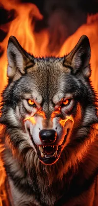 Light Carnivore Wolf Live Wallpaper