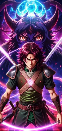 Male Anime Hero Poster Live Wallpaper