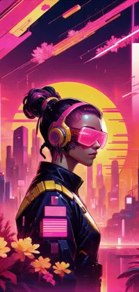 Light Purple Pink Live Wallpaper