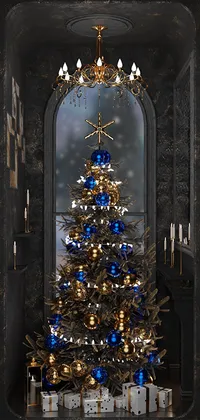 Luxury Christmas Tree Live Wallpaper