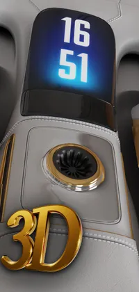 Luxury Leather Tech Live Wallpaper