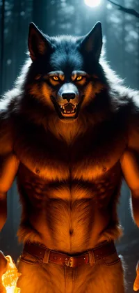 Mad Werewolf Live Wallpaper