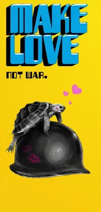Make Love not War Live Wallpaper