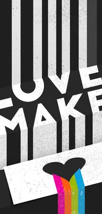 Make Love Not War Live Wallpaper