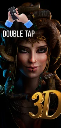Medusa 3D Wallpaper Live Wallpaper