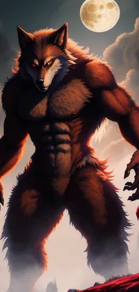 Monstrous Werewolf Live Wallpaper