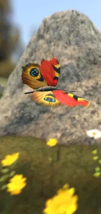 Moving Butterfly Live Wallpaper