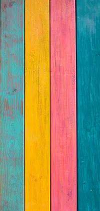 Multicolor Wood Live Wallpaper