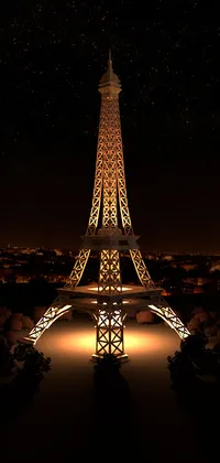 Paris Night Live Wallpaper
