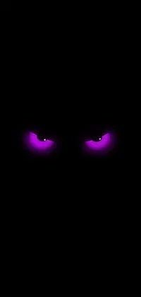 Purple eyes Live Wallpaper