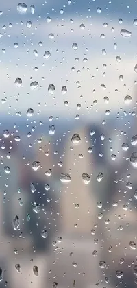 Raindrops Live Wallpaper - free download