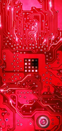 Red Cyberboard Live Wallpaper