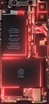 Red X Ray Live Wallpaper