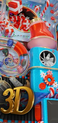 Santa Shop Live Wallpaper