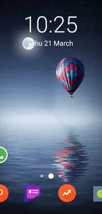 Sea Balloon Live Wallpaper