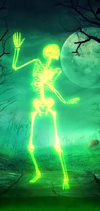 Skeleton Dance Live Wallpaper