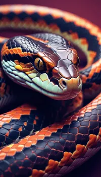 Snake Vertebrate Reptile Live Wallpaper