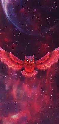 Space Owl Live Wallpaper